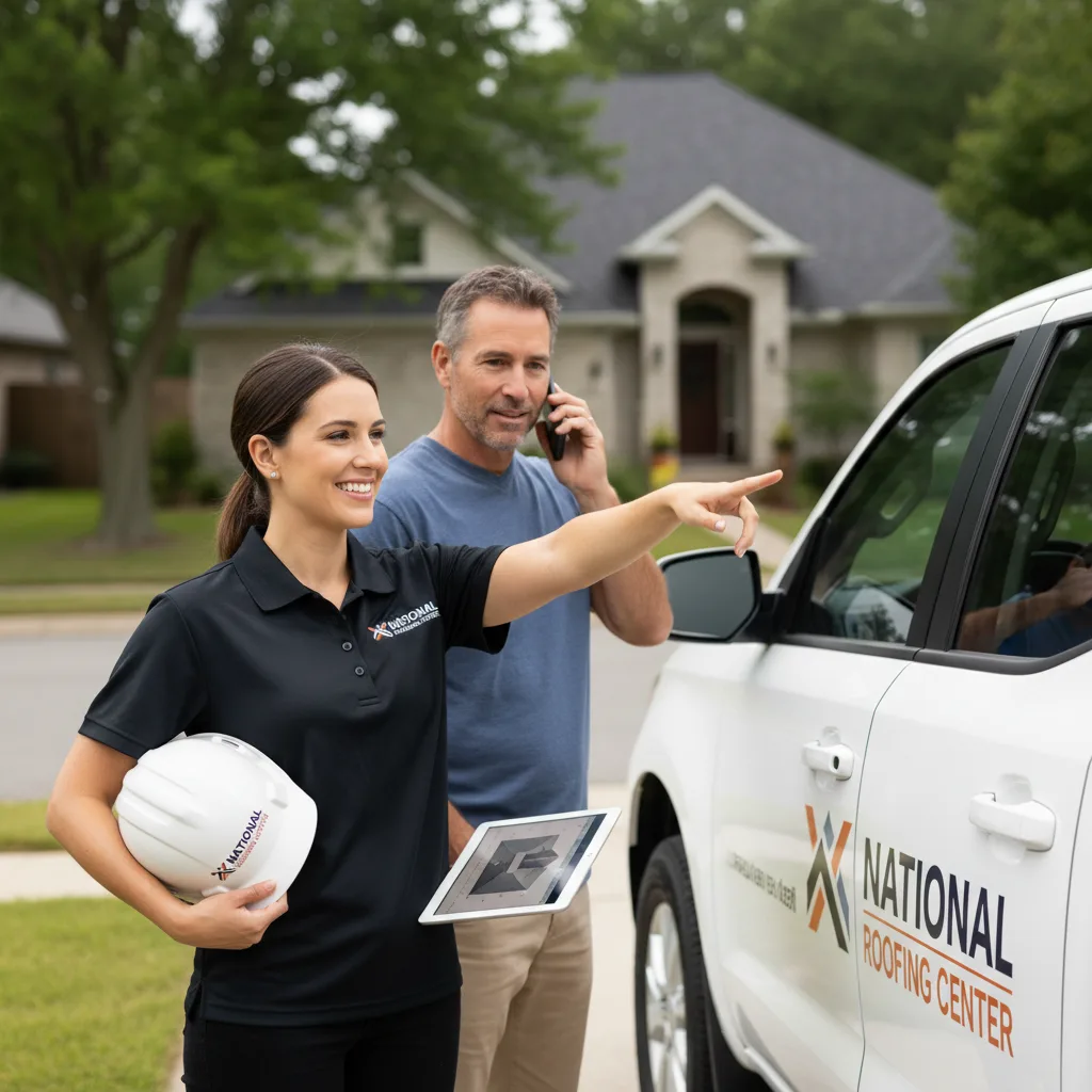 National Roofing Center customer support in Farmersburg